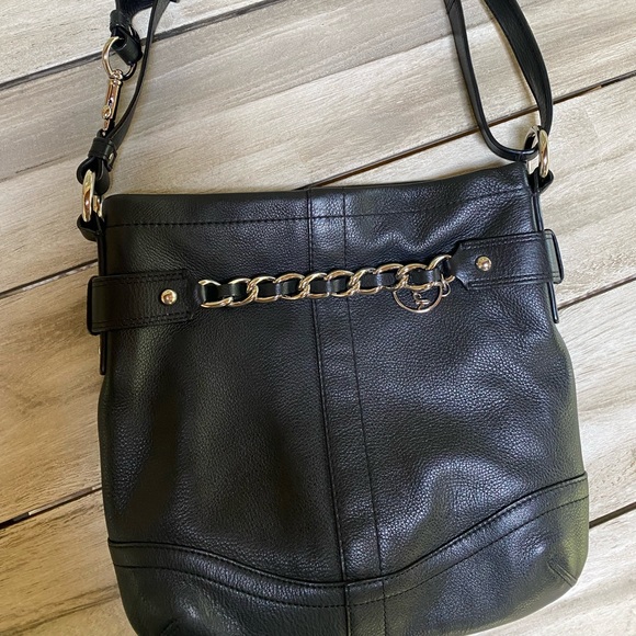 Coach Leather Crossbody ⛓ - Picture 5 of 9